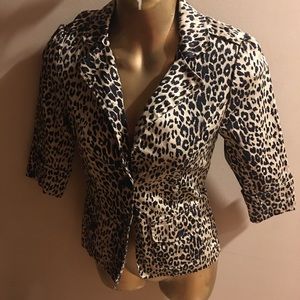 Leopard Blazer 🌹$20🌹- Rare Find!